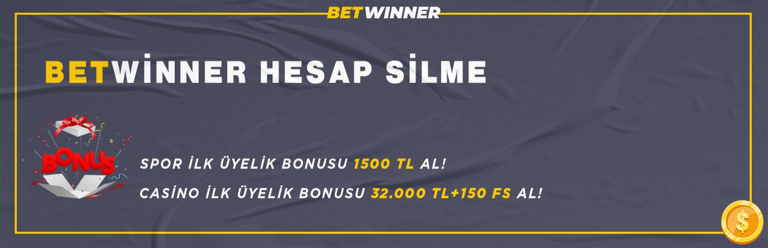 betwinner hesap silme